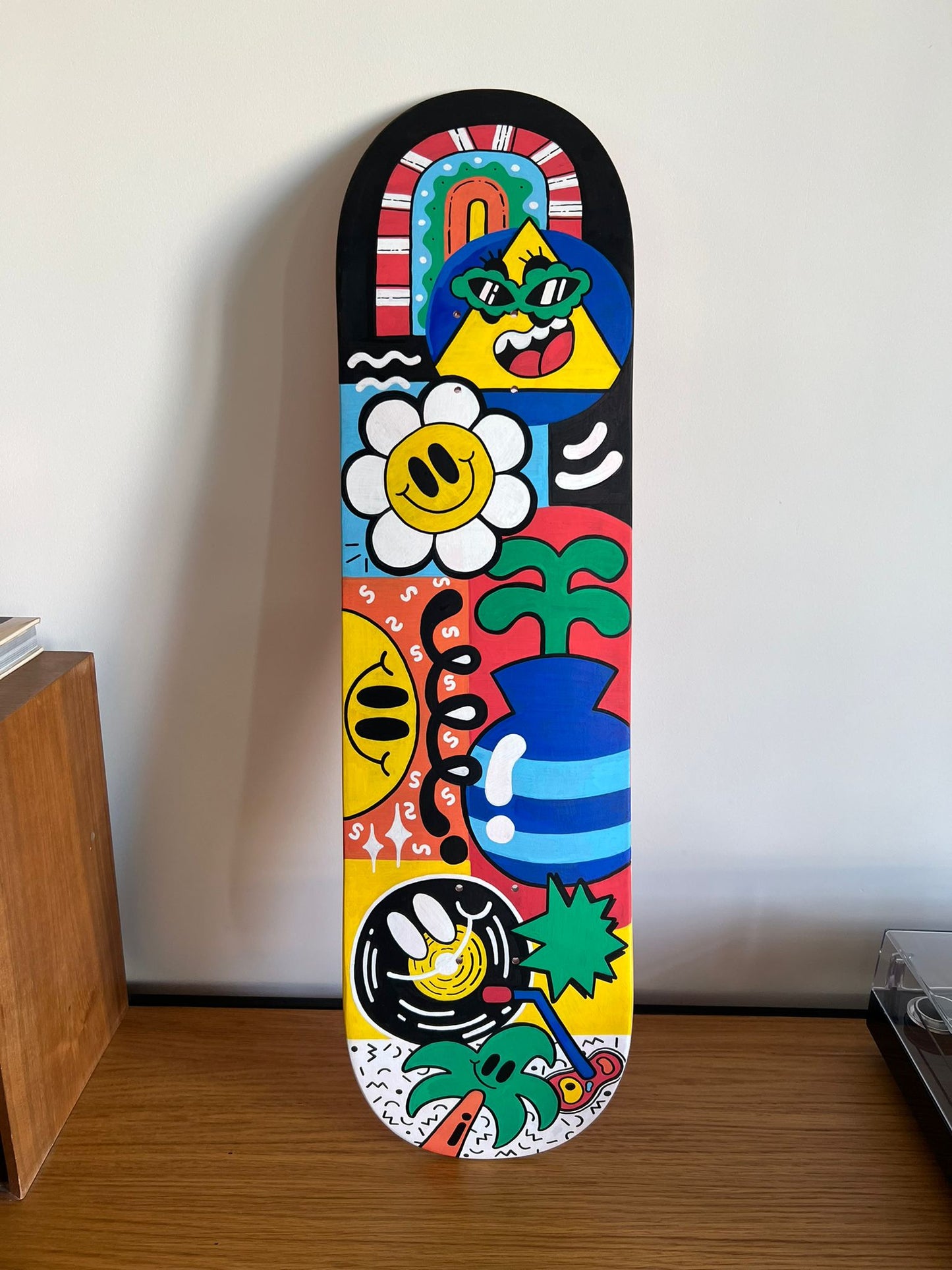 Te dibujo una tabla de skate